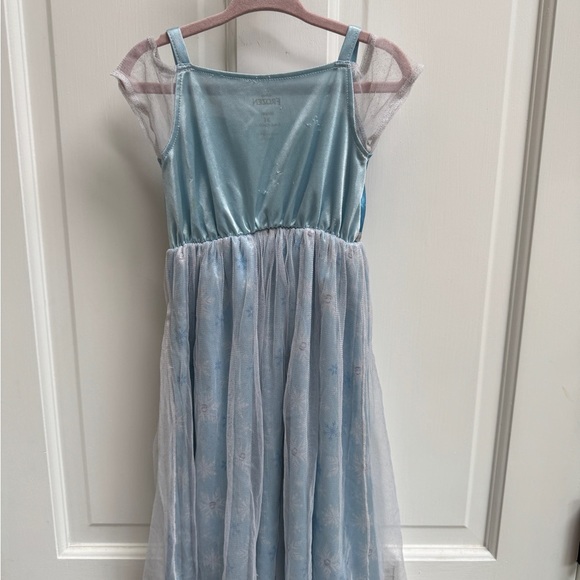 Disney 3T Girls Frozen Elsa Ice Queen Costume Dress Pajama Dress - Picture 7 of 11